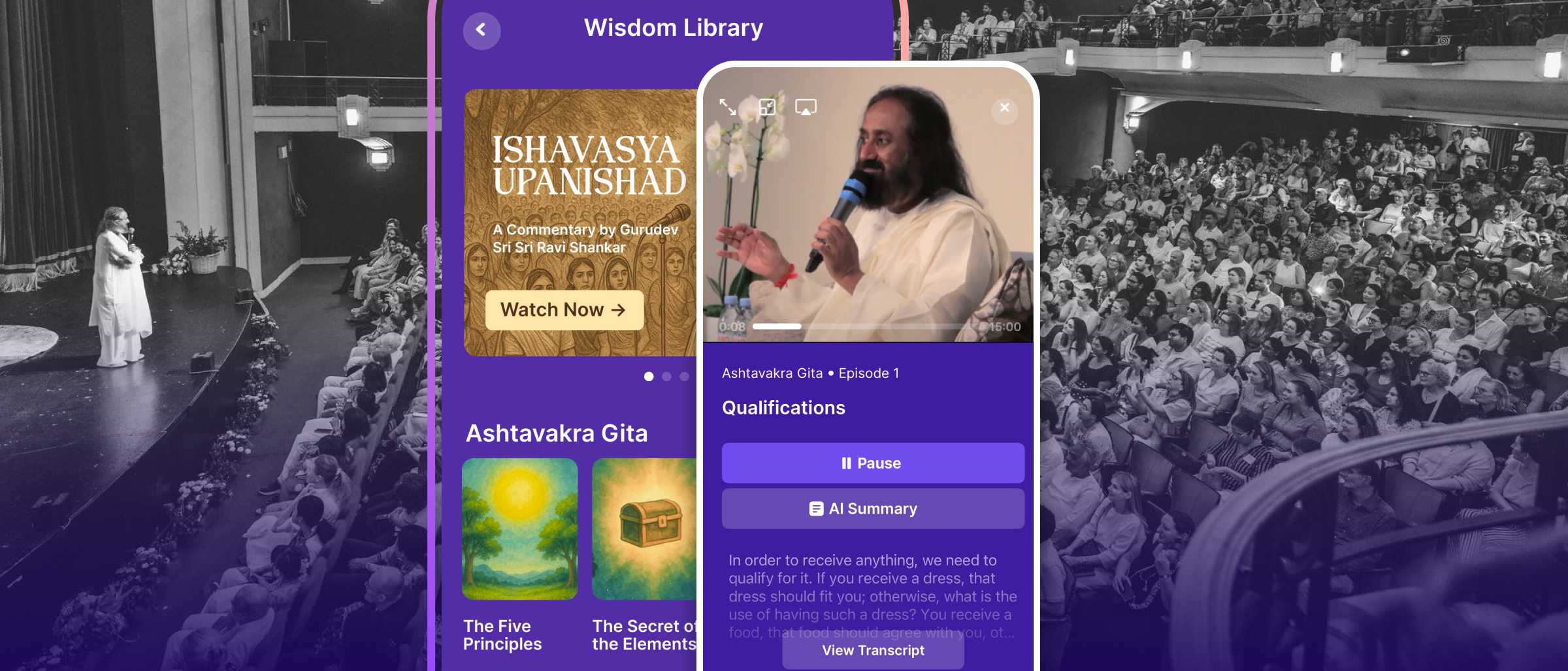 Gurudev speaking